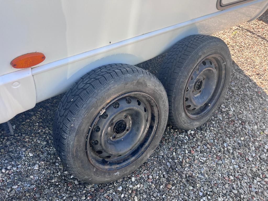 Banden met velgen voor aanhangwagen, Auto diversen, Aanhangwagen-onderdelen, Ophalen, Zo goed als nieuw