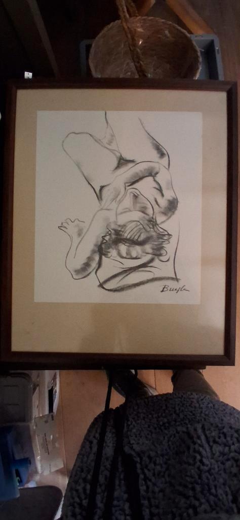 Authentieke Naaktstudies door Robert Buyle, Antiek en Kunst, Kunst | Tekeningen en Fotografie, Ophalen