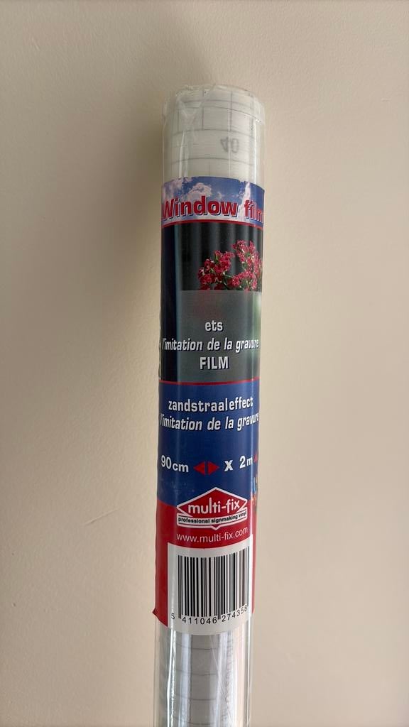 Raamfolie nieuw, Doe-het-zelf en Bouw, Glas en Ramen, Ophalen, Nieuw