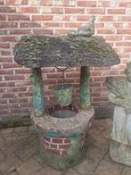 Oude betonnen bloembak in vorm van waterputje, Ophalen, Gebruikt, Beton, Overige typen