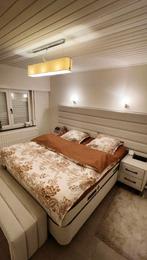 Boxspring te koop – zeer goede staat, Ophalen, Beige