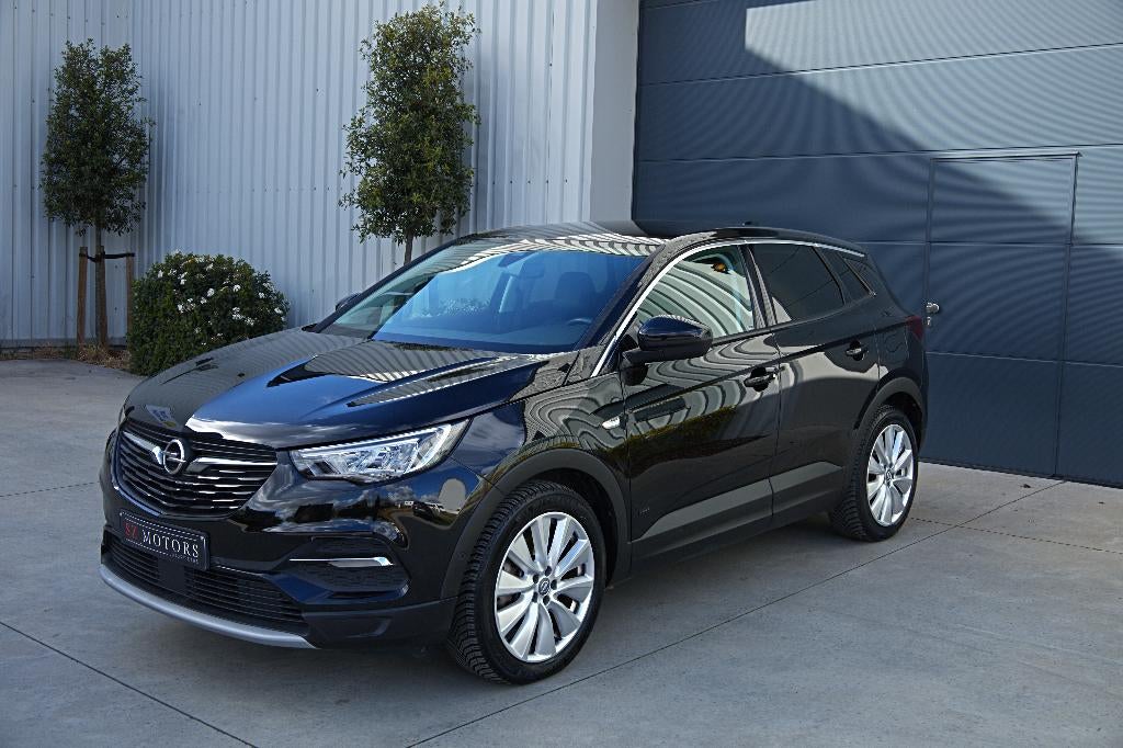 Opel Grandland X PHEV | Zetelverw-koeling | 4x4 |1e Eig, Auto's, Opel, Automaat, Testrit aan huis, Zwart, Leder