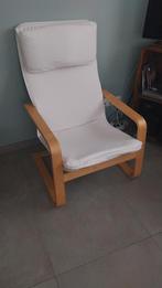 Zetel Ikea ecru 1p, Ophalen, Gebruikt, Eenpersoons, 75 tot 100 cm