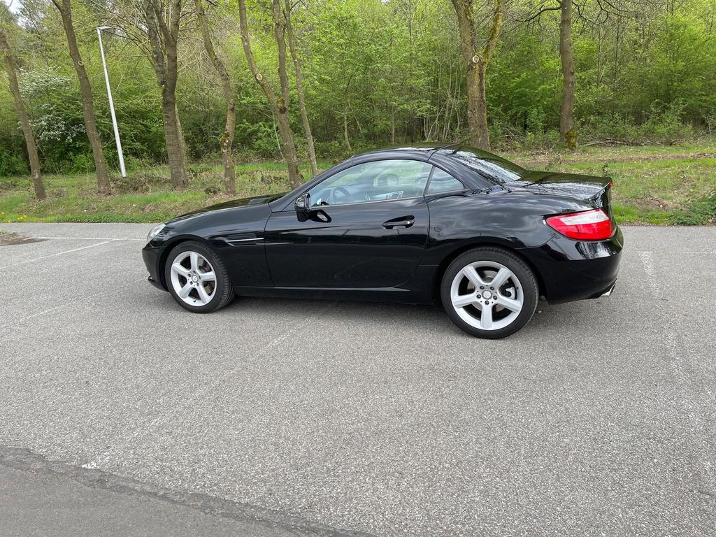 Mercedes-Benz SLK 250, Auto's, Mercedes-Benz, Automaat, Achterwielaandrijving, Cabriolet, Zwart