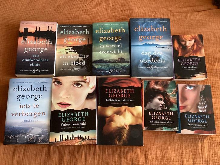 Elizabeth George pakket, Boeken, Thrillers, Ophalen of Verzenden