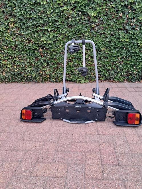 Thule euroway 921, Auto diversen, Fietsendragers, Zo goed als nieuw, Trekhaakdrager, 2 fietsen, Brede banden, Elektrische fiets