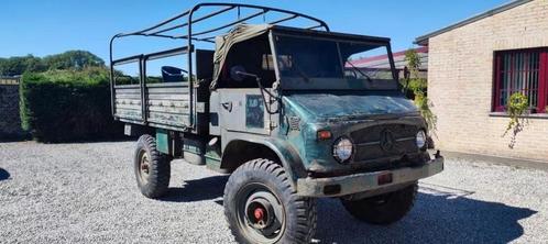 🆕MERCEDES UNIMOG 404_2.2 i _09/1973💢OLDTIMER_80.000km💢, Autos, Oldtimers & Ancêtres, Entreprise, Achat, Mercedes-Benz, Essence