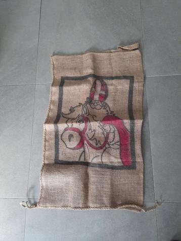 juten zak Sinterklaas  - L 50 x H 80 cm., Divers, Saint-Nicolas, Enlèvement ou Envoi, Comme neuf