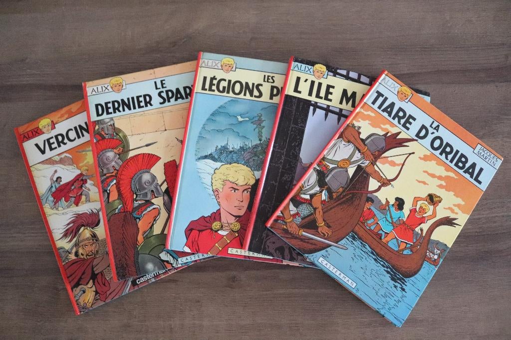 Alix - 5 tomes (1978), Livres, BD, Utilisé, Plusieurs BD, Enlèvement ou Envoi