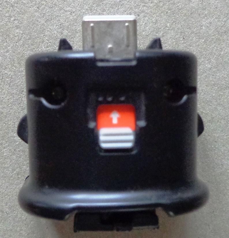 Originele Motion Plus Adapter Zwart, Games en Spelcomputers, Games | Nintendo Wii, Zo goed als nieuw, Ophalen of Verzenden