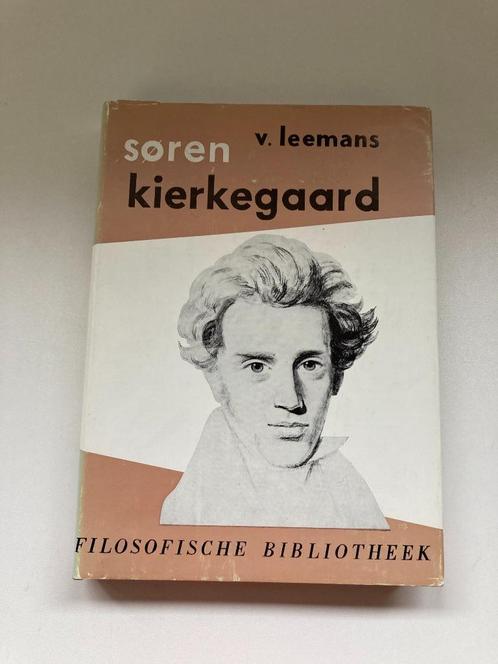 Sören Kierkegaard dr Victor Leemans 1956, Livres, Philosophie, Utilisé, Général, Enlèvement ou Envoi