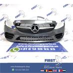 W205 C205 AMG VOORBUMPER origineel Mercedes C KLASSE 2014-20, Gebruikt, Voor, Mercedes-Benz, Ophalen of Verzenden