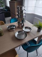 Brabantia potten/pannenset '8 stuks', Ophalen of Verzenden, Gebruikt, Pannenset, Keramische plaat