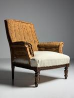 Fauteuil bergère Frans antiek gestript, Antiek en Kunst, Ophalen