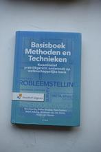 Basisboek methoden en technieken, Ben Baarda, Utilisé, Enseignement supérieur professionnel, Enlèvement ou Envoi