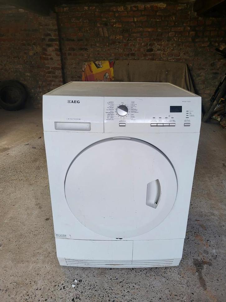 AEG Lavatherm Protex droogkast - 8kg - licht gebruikt, Elektronische apparatuur, Droogkasten, Ophalen