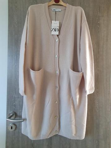 Nieuwe cardigan wol Zara Small beschikbaar voor biedingen