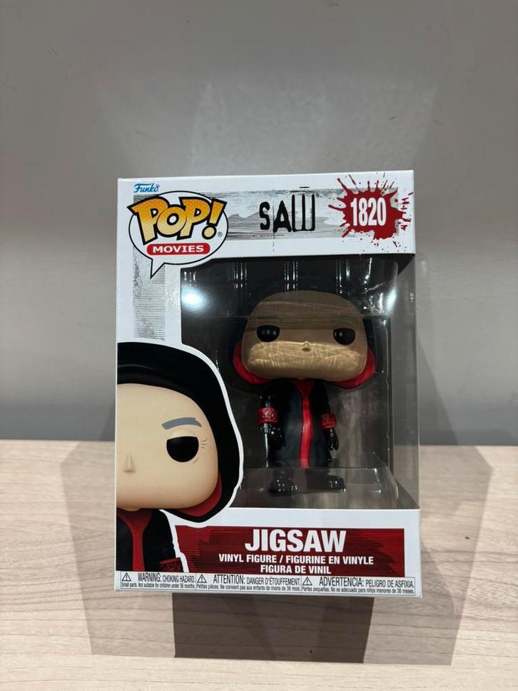 Jigsaw Killer #1820 Funko Pop! – SAW, Verzamelen, Poppetjes en Figuurtjes, Zo goed als nieuw, Ophalen of Verzenden