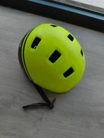 Fiets & Skate Helm – Btwin(Decathlon)(Fluo Geel/ 8–14 jaar), Fietsen en Brommers, M, Jongen of Meisje, Ophalen of Verzenden, Zo goed als nieuw