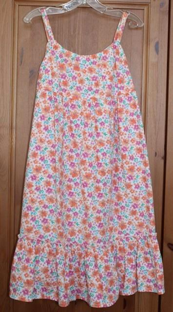 Robe d’été légère en rose et orange Kihawo – taille 126, Enfants & Bébés, Vêtements enfant | Taille 128, Comme neuf, Fille, Robe ou Jupe