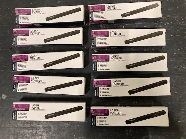 10 x Krachtige rode laserpointer, Muziek en Instrumenten, Licht en Laser, Nieuw, Ophalen