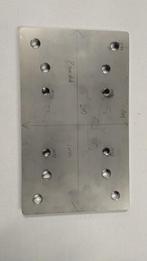 inox plaat, Doe-het-zelf en Bouw, Metalen, Ophalen, Nieuw, Overige metalen