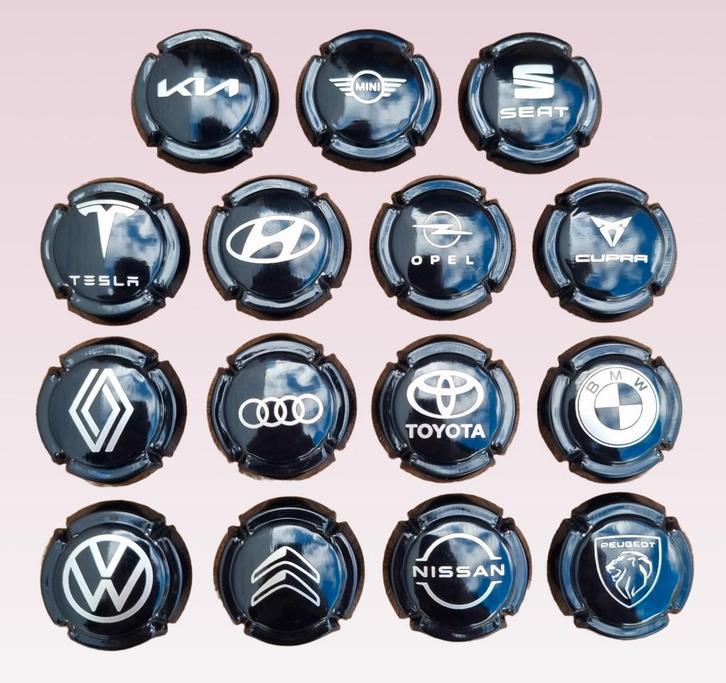 Champagnecapsules Cars, Verzamelen, Overige Verzamelen, Zo goed als nieuw, Ophalen of Verzenden