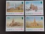 Jersey 1992 - Kerstmis - kerken **, Postzegels en Munten, Postzegels | Europa | UK, Ophalen of Verzenden, Postfris