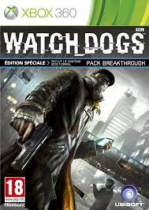 Xbox 360-game Watch Dogs: speciale editie., Games en Spelcomputers, Games | Xbox 360, Gebruikt, Avontuur en Actie, 1 speler, Vanaf 18 jaar