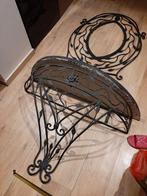 Miroir et table pour hall d'entrée ou salon, Maison & Meubles, Enlèvement, Comme neuf