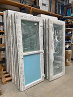 Portes vitrée et demi-vitrée PVC en stock, Chambranle de porte, Synthétique, Vitre comprise, Enlèvement ou Envoi