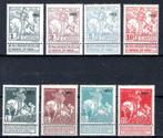 92/99 MH* 1911 - Caritas met opdruk 1911, Ophalen of Verzenden, Postfris, Spoor van plakker