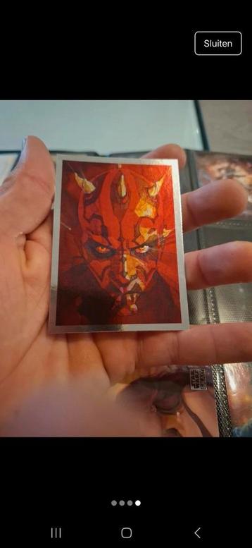 Carte de la série 7 de la série Star Wars Galaxy 2012, Enlèvement ou Envoi