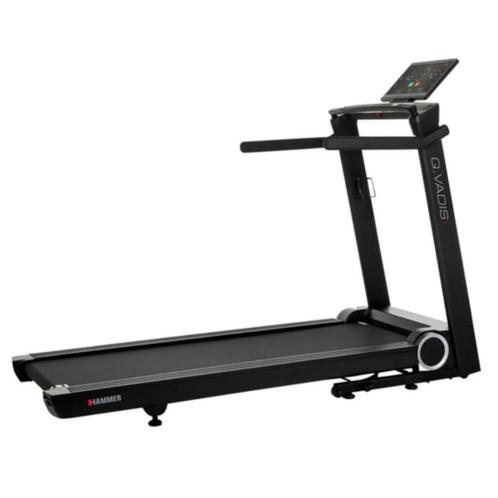Hammer Q. Vadis 10.0 Treadmill | Loopband, Sport en Fitness, Fitnessmaterialen, Nieuw, Overige typen, Armen, Benen, Buik, Rug