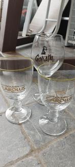 Gouden Carolus + Goliath glas, Verzamelen, Ophalen, Zo goed als nieuw, Bierglas