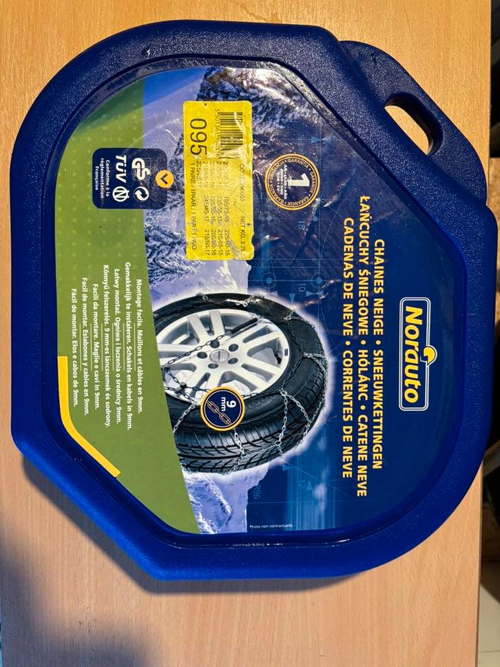 Norauto sneeuwkettingen – nooit gebruikt, Auto diversen, Sneeuwkettingen, Nieuw, Ophalen