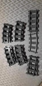 Lego city trainrails nr. 60205, Kinderen en Baby's, Ophalen of Verzenden, Zo goed als nieuw, Losse stenen, Lego