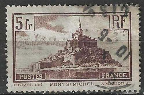Frankrijk 1929/1931 - Yvert 260 - Mont-Saint-Michel (ST), Postzegels en Munten, Postzegels | Europa | Frankrijk, Gestempeld, Verzenden