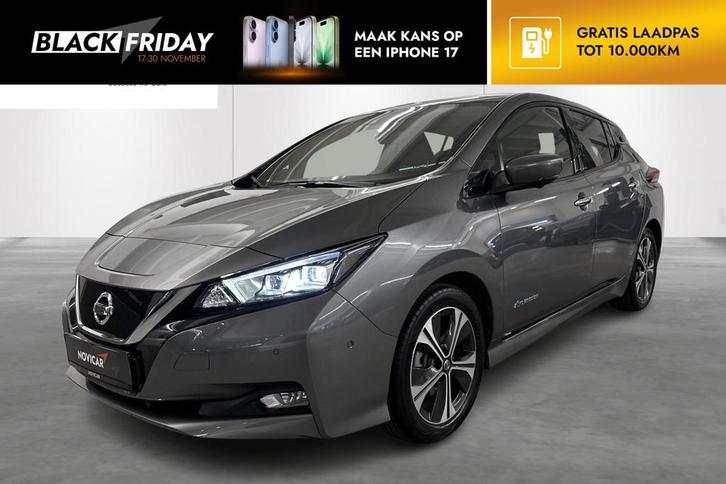 Nissan LEAF Tekna 40kWh, Auto's, Nissan, Te koop, Leaf, 360° camera, Airconditioning, Bluetooth, Centrale vergrendeling, Climate control