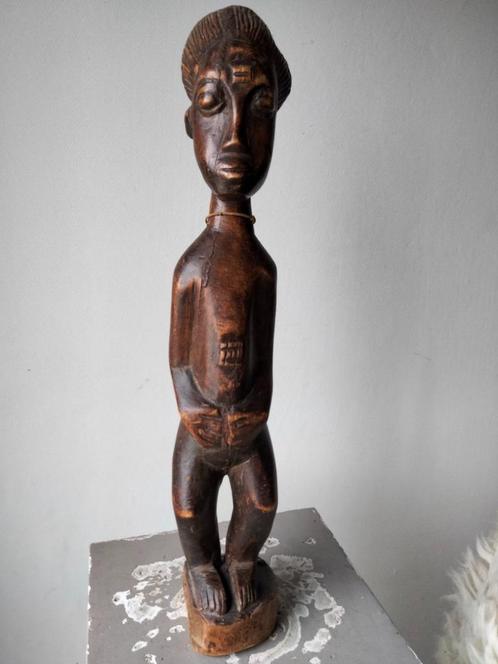 oud houten beeld tribal Afrika, Antiek en Kunst, Kunst | Niet-Westerse kunst, Ophalen of Verzenden