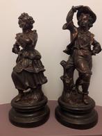 2 statues en terre cuite, Enlèvement