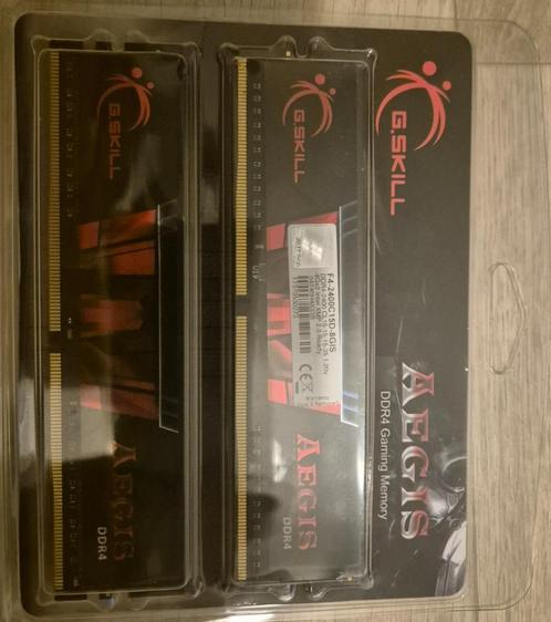 G.Skill Aegis 8 GB (2x4 GB) DDR4 2400 MHz CL15, Computers en Software, RAM geheugen, Nieuw, Desktop, 8 GB, DDR4, Verzenden