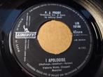 P.J. Proby – I Apologise / What's On Your Mind '7, Gebruikt, 7 inch, Single, Ophalen of Verzenden