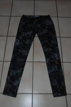Zwarte bloemenjeans Skinny fit T42 Zeer goed!, Zwart, AnaLucy, Ophalen of Verzenden, Zo goed als nieuw