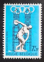 Belgique : COB 1590 ** Jeux olympiques 1971., Neuf, Sans timbre, Jeux olympiques, Timbre-poste