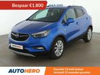 Opel Mokka X 1.4 Turbo Innovation Start/Stop (bj 2018), Auto's, Voorwielaandrijving, Zwart, MokkaX, Blauw