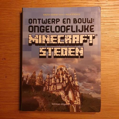 Ontwerp en bouw: ongelooflijke Minecraft steden, Livres, Loisirs & Temps libre, Comme neuf, Enlèvement