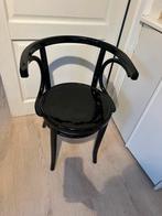 Prachtige Thonet stoel zwart gelakt, Huis en Inrichting, Ophalen, Zwart, Thonet, Zo goed als nieuw