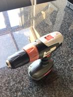 Boormachine met 4 batterijen, Doe-het-zelf en Bouw, Ophalen, Zo goed als nieuw, Boormachine