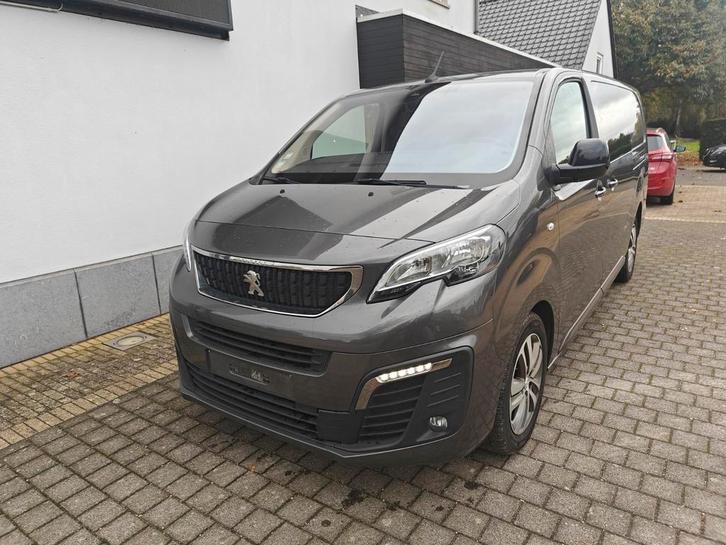 Peugeot Expert dubbele cabine automaat 2.0HDI 177pk, Auto's, Bestelwagens en Lichte vracht, Bedrijf, Te koop, 360° camera, ABS